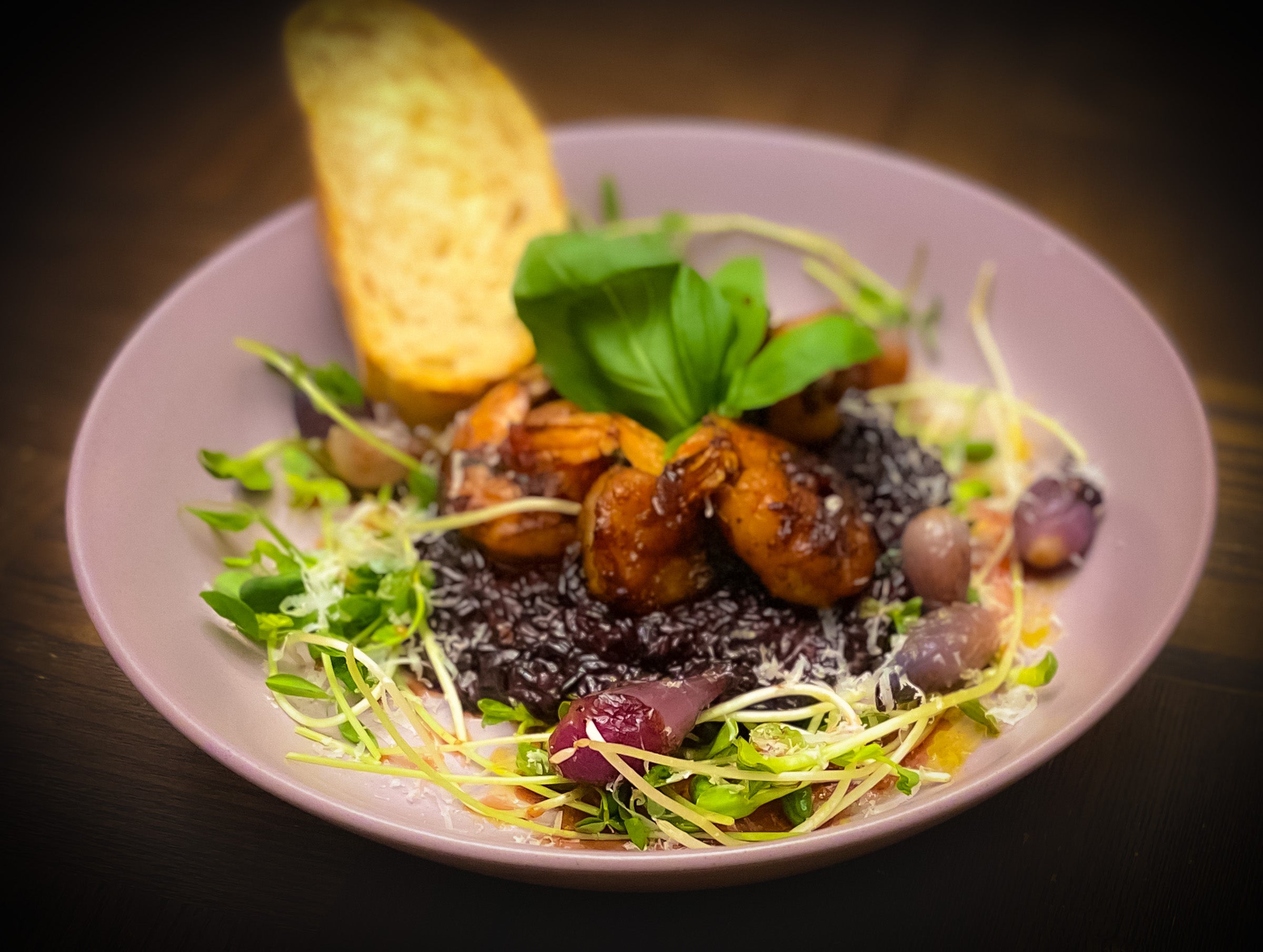 Shrimp Rissotto Black